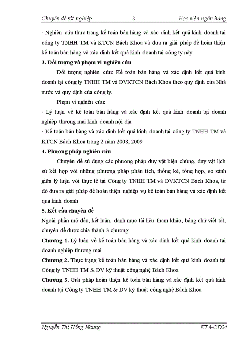 image for page Hoàn thiện kế toán bán hàng và xác định kết quả kinh doanh tại công ty tnhh thương mại và dịch vụ kỹ thuật công nghệ bách khoa