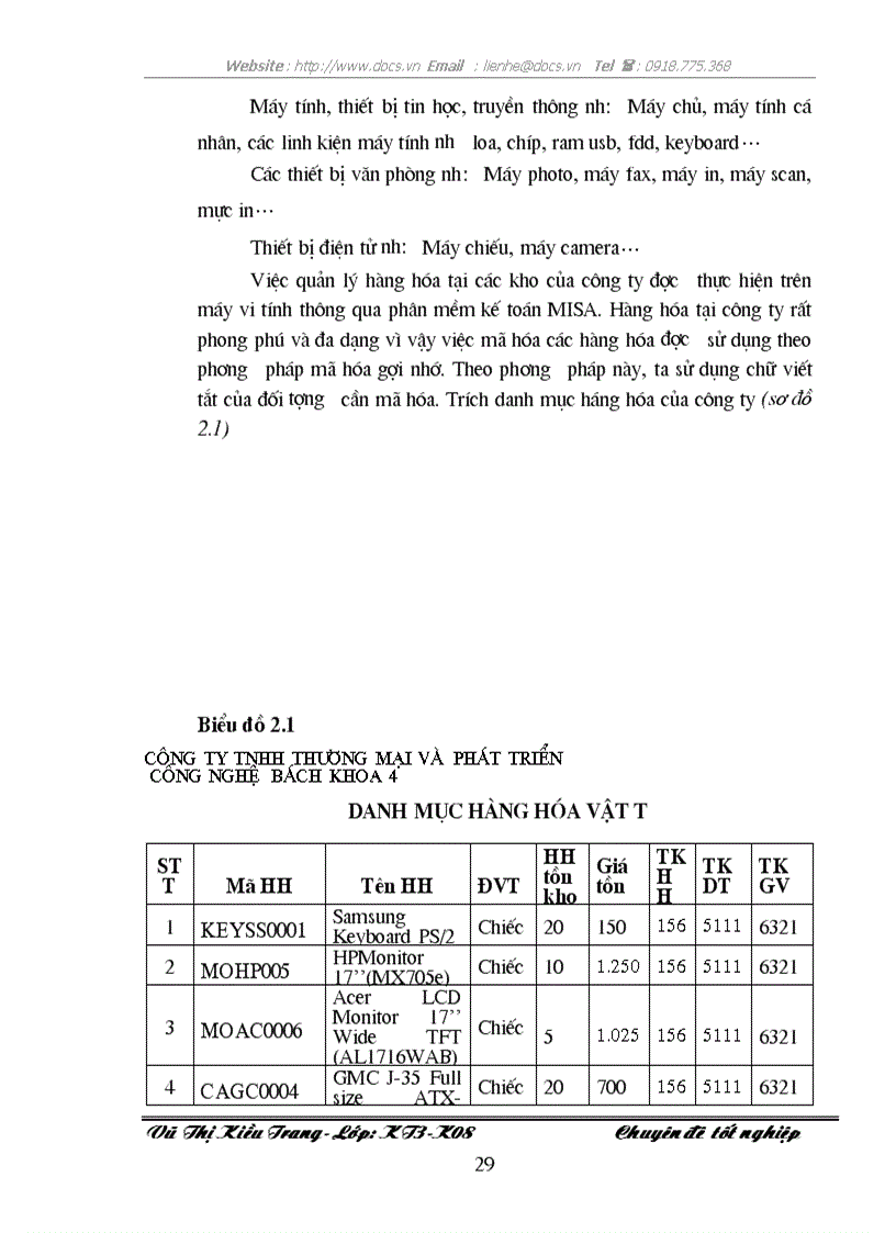 image for page Hoàn thiện công tác kế toán tiêu thụ và xác định kết quả tiêu thụ hàng hoá tại Công ty TNHH thương mại và phát triển công nghệ Bách Khoa 4