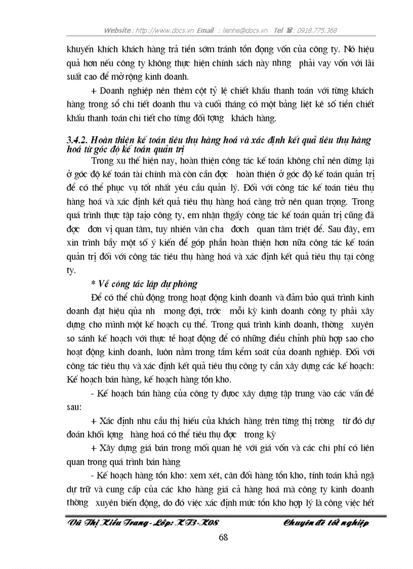 image for page Hoàn thiện công tác kế toán tiêu thụ và xác định kết quả tiêu thụ hàng hoá tại Công ty TNHH thương mại và phát triển công nghệ Bách Khoa 4