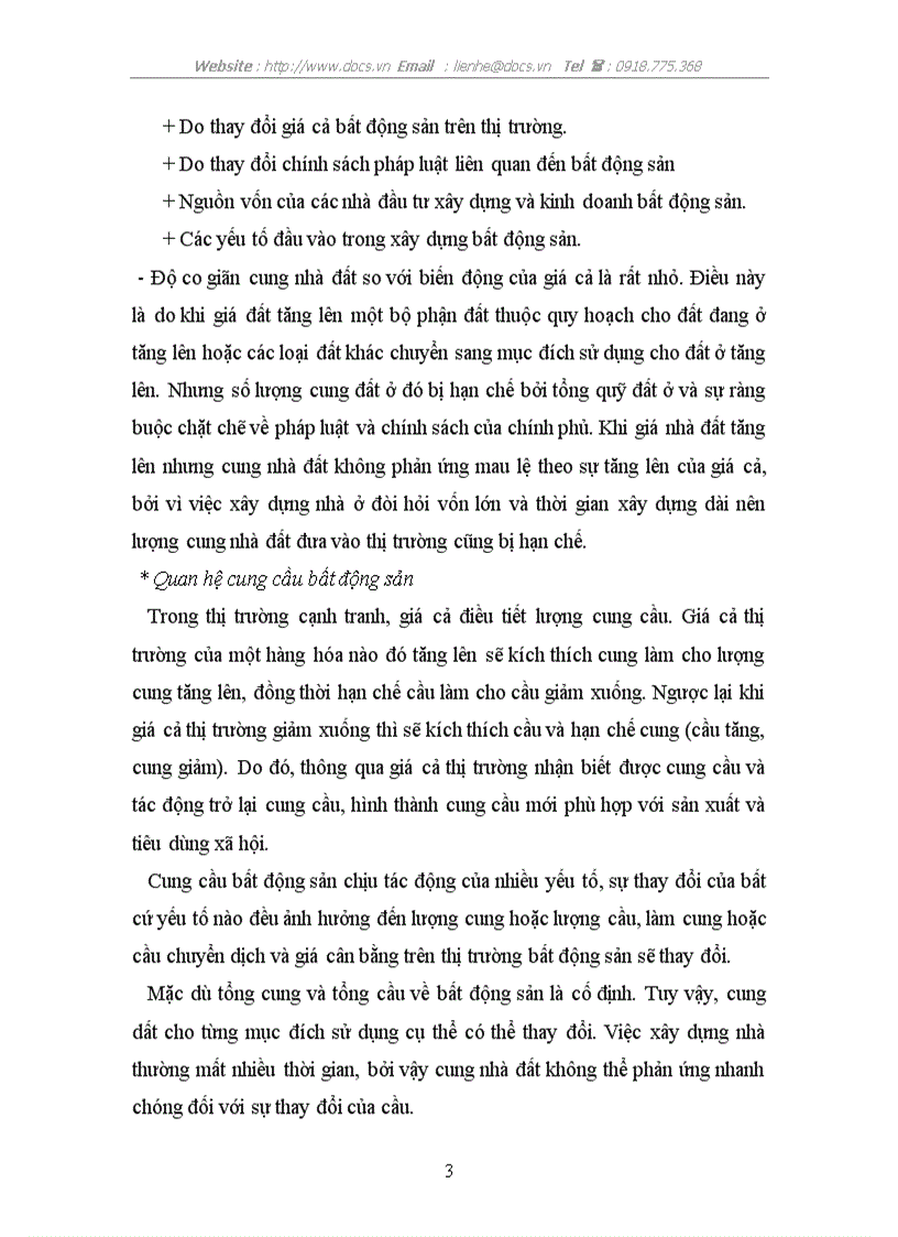 image for page Phân tích cung cầu trên thị trường bất động sản