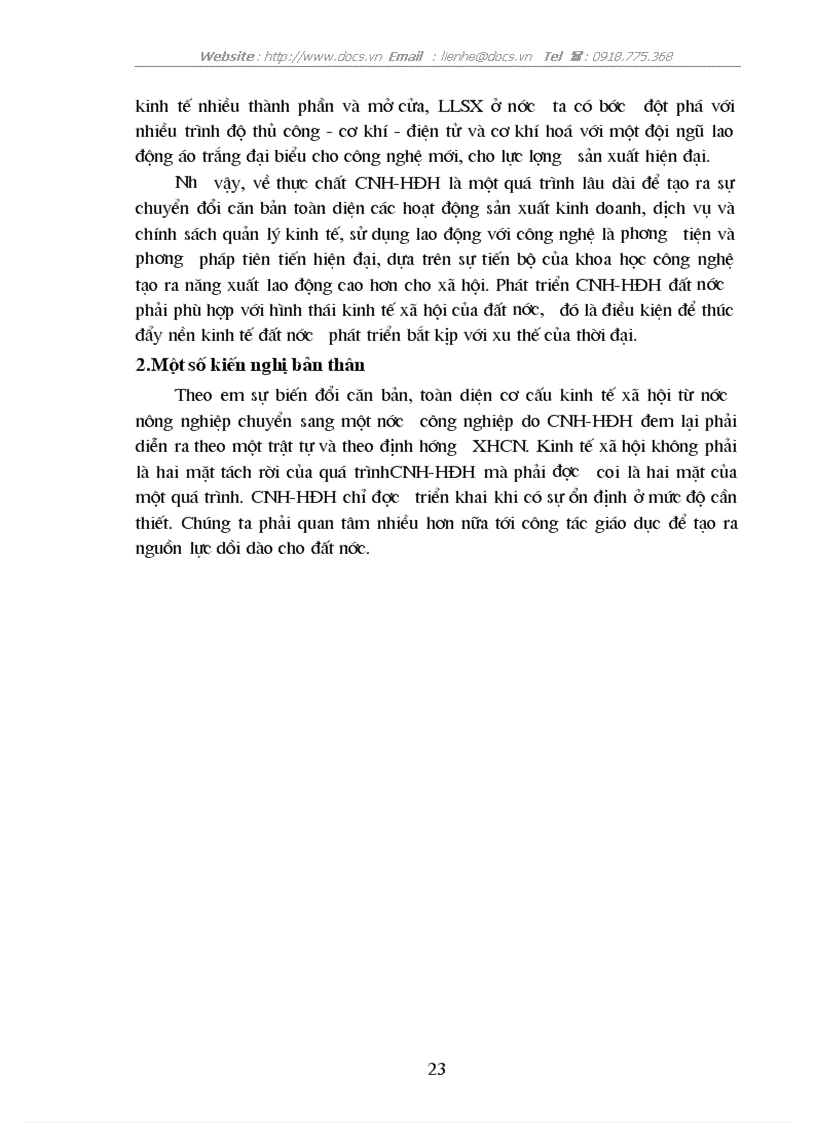 image for page CNH HĐH và vai trò của nó trong sự nghiệp xây dựng chủ nghĩa xã hội ở nước ta