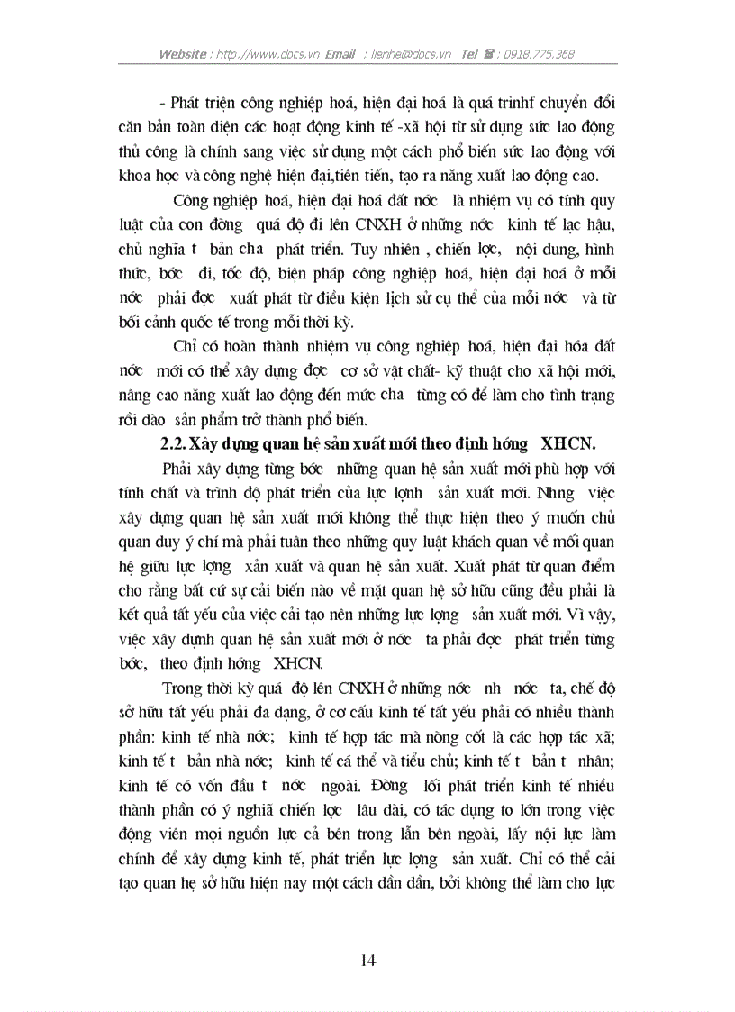 image for page Con đường lên Chủ Nghĩa Xã Hội ở Việt Nam