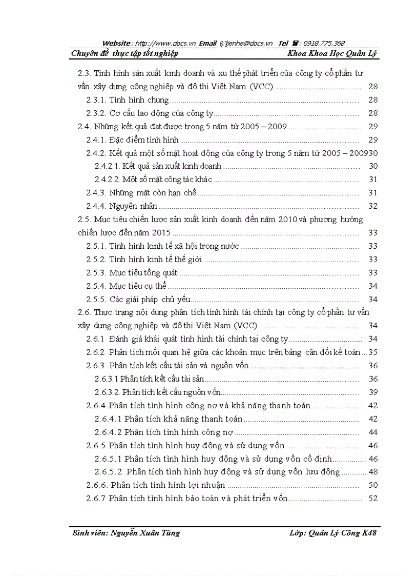 image for page Các giải pháp hoàn thiện nội dung phân tích tài chính doanh nghiệp tại công ty cổ phần tư vấn xây dựng công nghiệp và đô thị Việt Nam