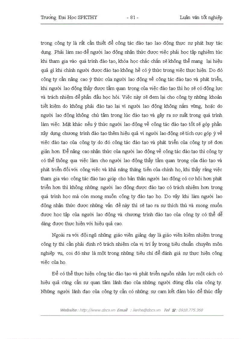 image for page 1sô gia i pha p nhă m hoa n thiê n công ta c đa o ta o va pha t triê n nguô n nhân lư c cu a Công ty TNHH Mư ng Quy