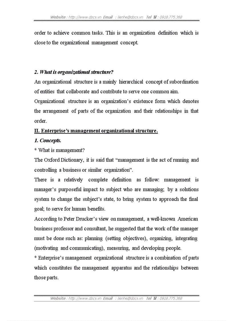 image for page How to gradually perfect management organizational structure at Minh Hong Limited Company lt Eng gt