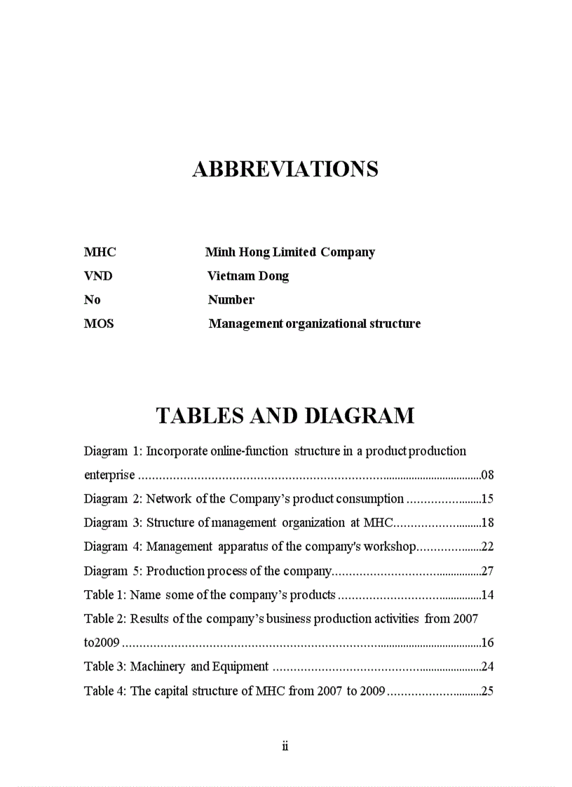 image for page How to gradually perfect management organizational structure at Minh Hong Limited Company lt Eng gt