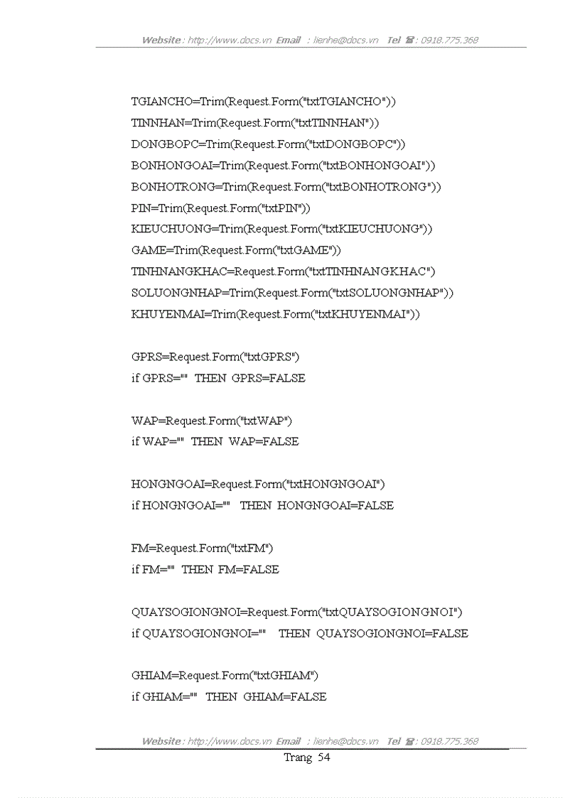 image for page Xây dựng website bán điện thoại di động Minhphu mobile