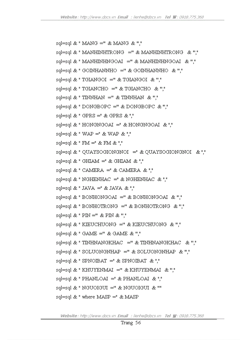 image for page Xây dựng website bán điện thoại di động Minhphu mobile