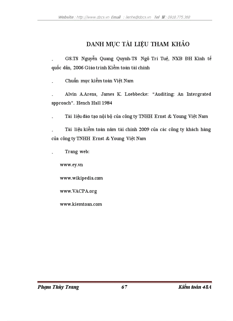 image for page Quy trình kiểm toán chu trình tiền lương và nhân viên trong kiểm toán BCTC do công ty TNHH Ernst Young Việt Nam thực hiện