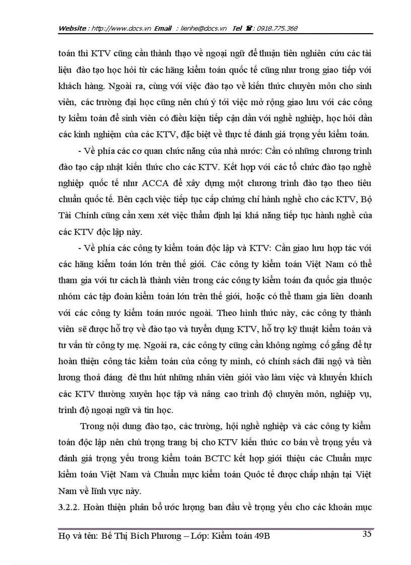 image for page Trọng yếu trong kiểm toán và qui trình đánh giá tính trọng yếu trong kiểm toán báo cáo tài chính