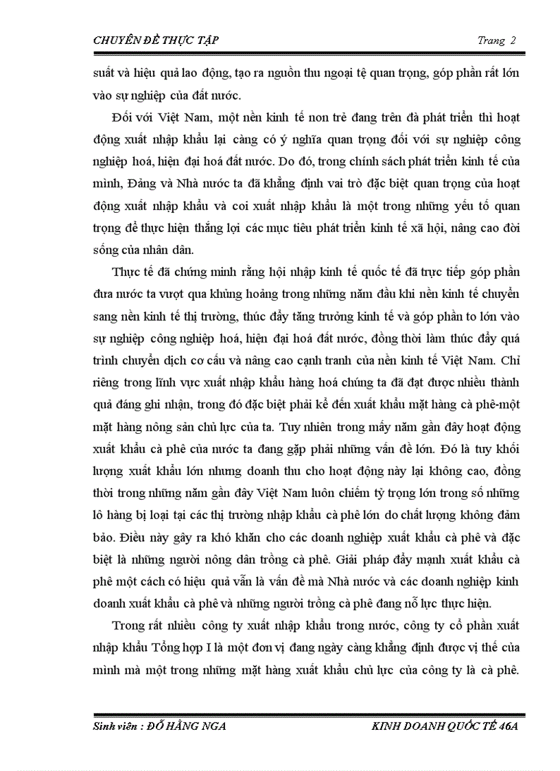 image for page Giải pháp đẩy mạnh xuất khẩu cà phê của công ty cổ phần xuất nhập khẩu tổng hợp 1 việt nam