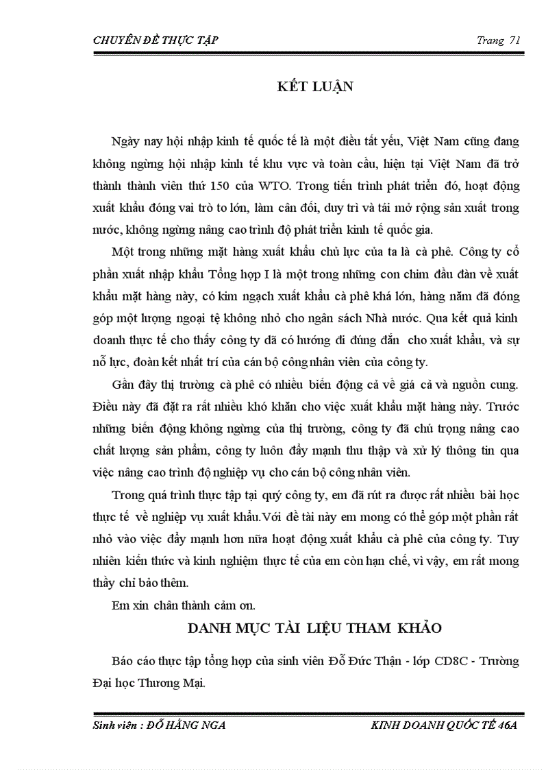 image for page Giải pháp đẩy mạnh xuất khẩu cà phê của công ty cổ phần xuất nhập khẩu tổng hợp 1 việt nam