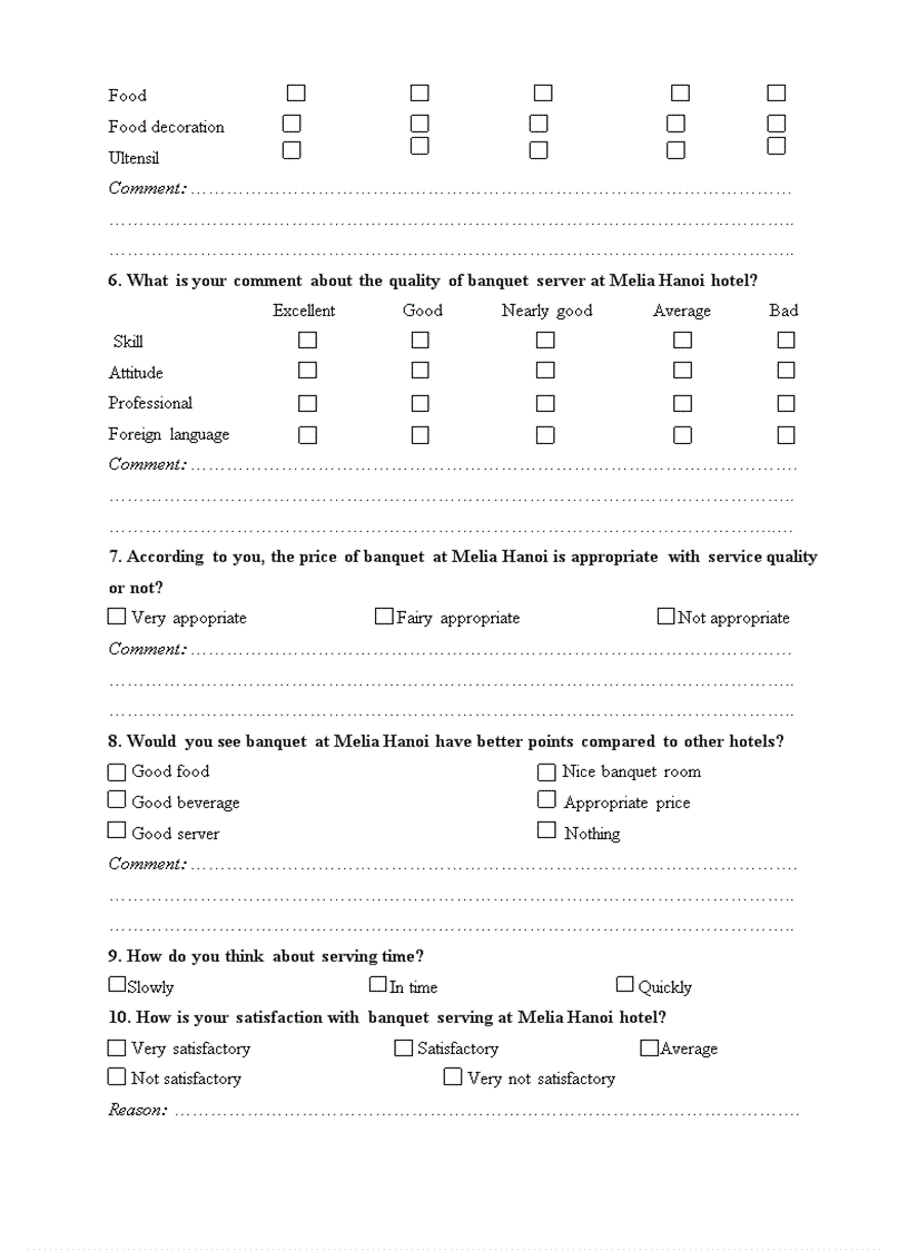 image for page Một số giải pháp nâng cao chất lượng dịch vụ bộ phận tiệc tại khách sạn Melia Hà Nội