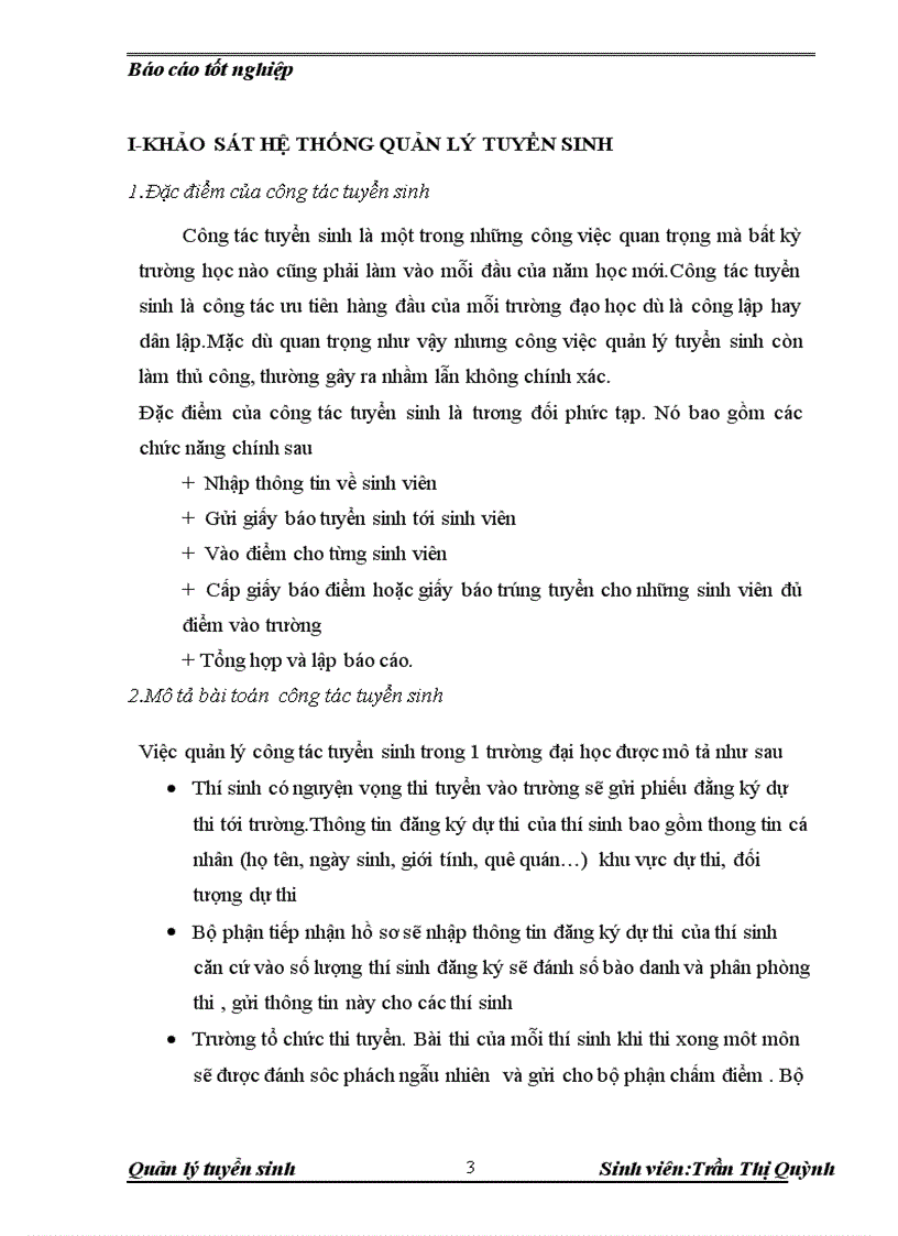 image for page Xây dựng chương trình quản lý tuyển sinh