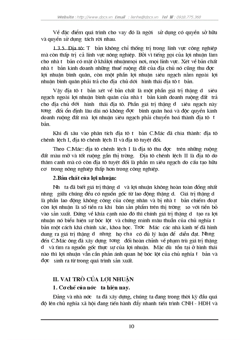 image for page Nguồn gốc bản chất của lợi nhuận trong nền kinh tế thị trường