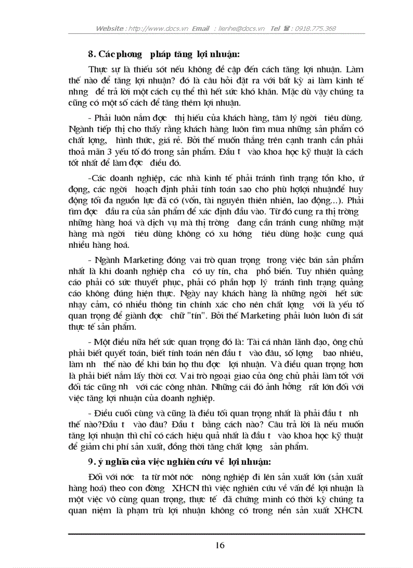 image for page Nguồn gốc bản chất của lợi nhuận trong nền kinh tế thị trường