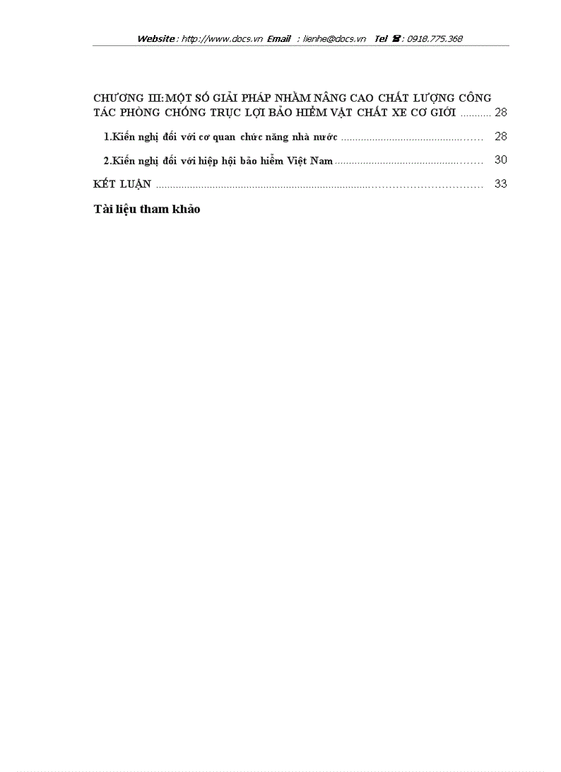 image for page Thực trạng và một số biện pháp phòng chống trục lợi trong bảo hiểm vật chất xe cơ giới