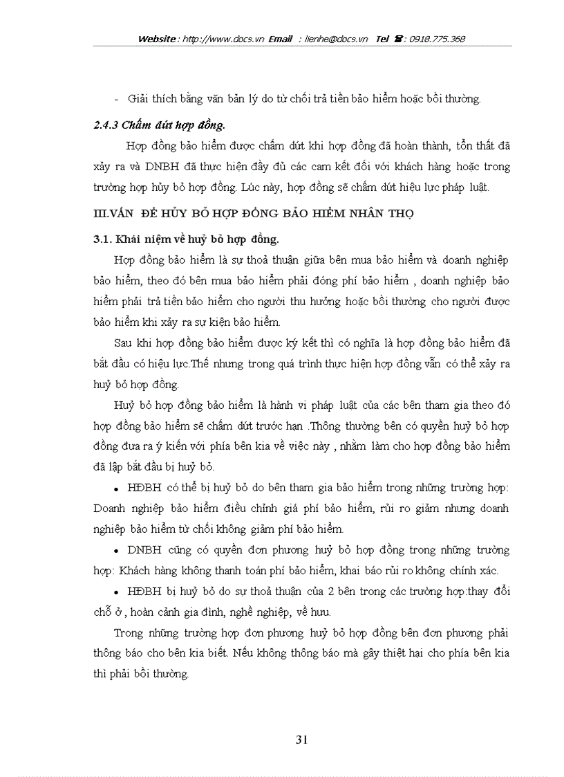 image for page Thực trạng hủy bỏ hợp đồng BHNT tại Bảo Việt Nhân Thọ Hà Nội nguyên nhân và giải pháp khắc phục