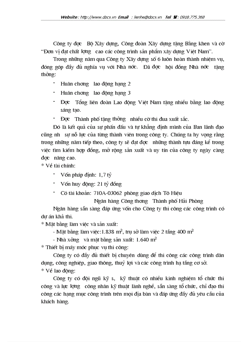 image for page Tổ chức bộ máy kế toán bộ sổ kế toán tại C ty Xây dựng số 6