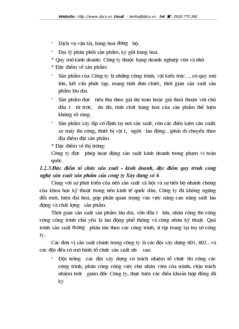 image for page Tổ chức bộ máy kế toán bộ sổ kế toán tại C ty Xây dựng số 6