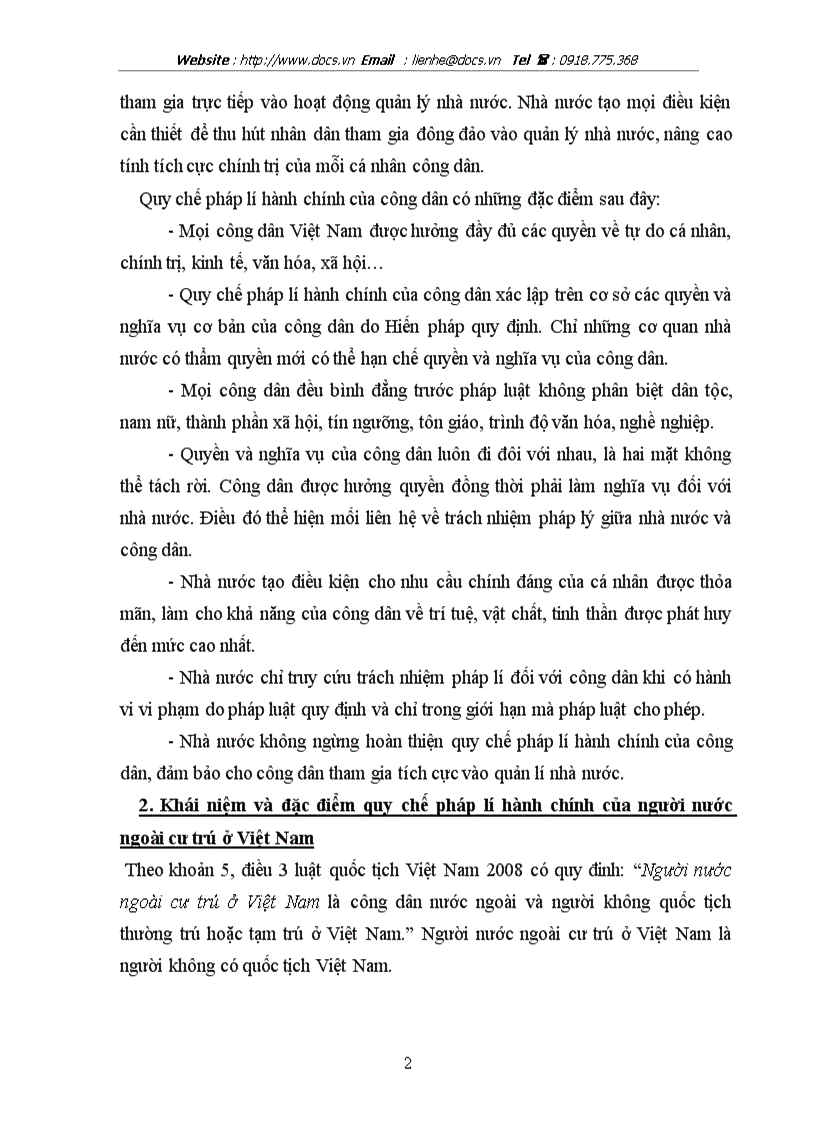 image for page Những điểm khác biệt trong quy chế pháp lí hành chính của người nước ngoài cư trú ở Việt Nam so với quy chế pháp lý hành chính của công dân Việt Nam