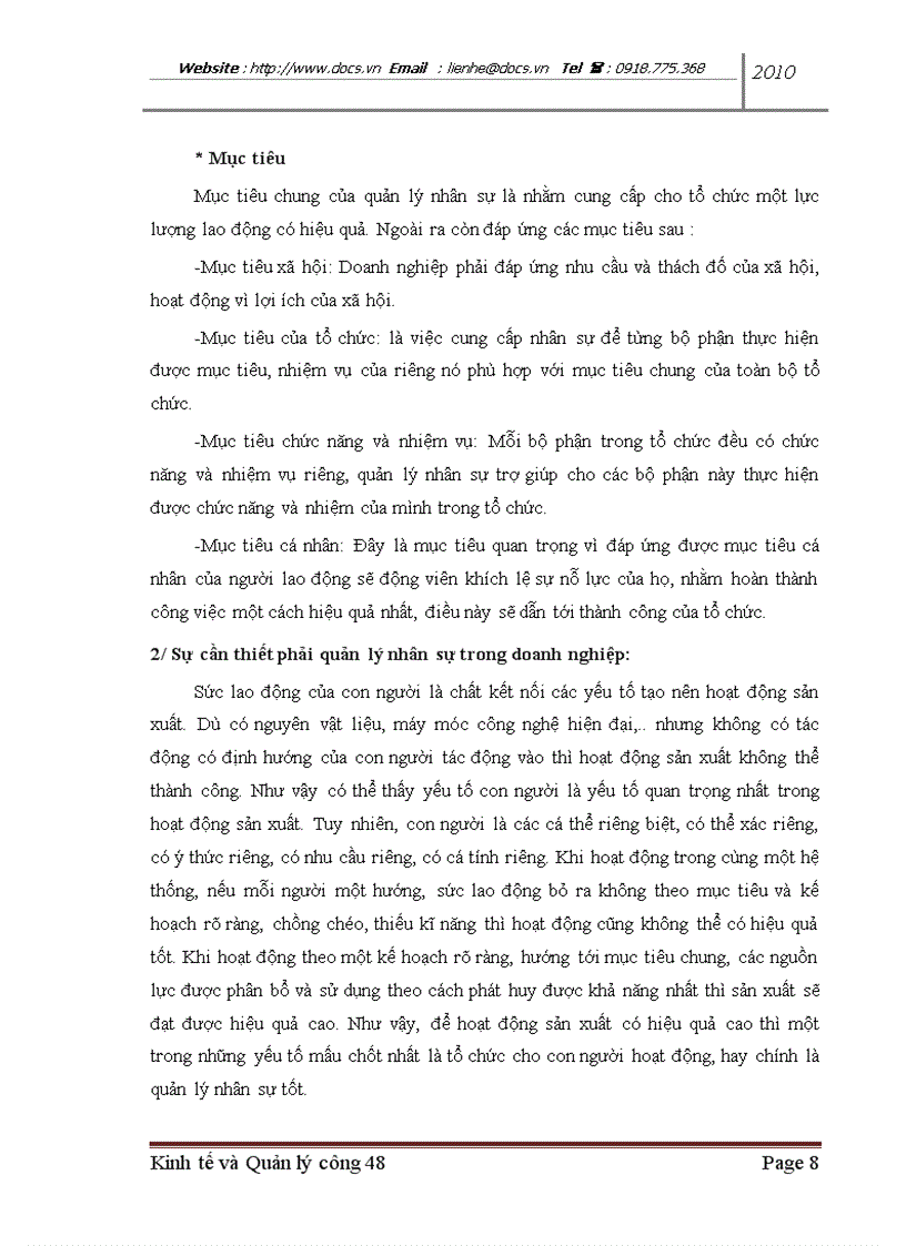 image for page Vấn đề quản lý nhân sự trong các doanh nghiệp