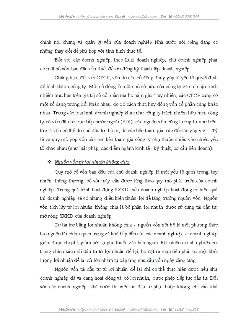 image for page Một số giải pháp nâng cao hiệu quả huy động và sử dụng vốn sản xuất kinh doanh của Công ty Cổ phần Sông Đà 12