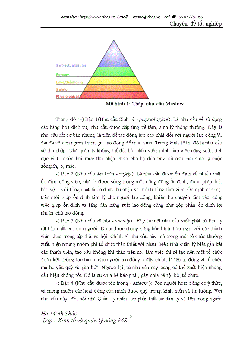 image for page Một số giải pháp nhằm hoàn thiện các công cụ tạo động lực cho người lao động tại Công ty TNHH Thương mại Kỹ thuật Hồng Thủy