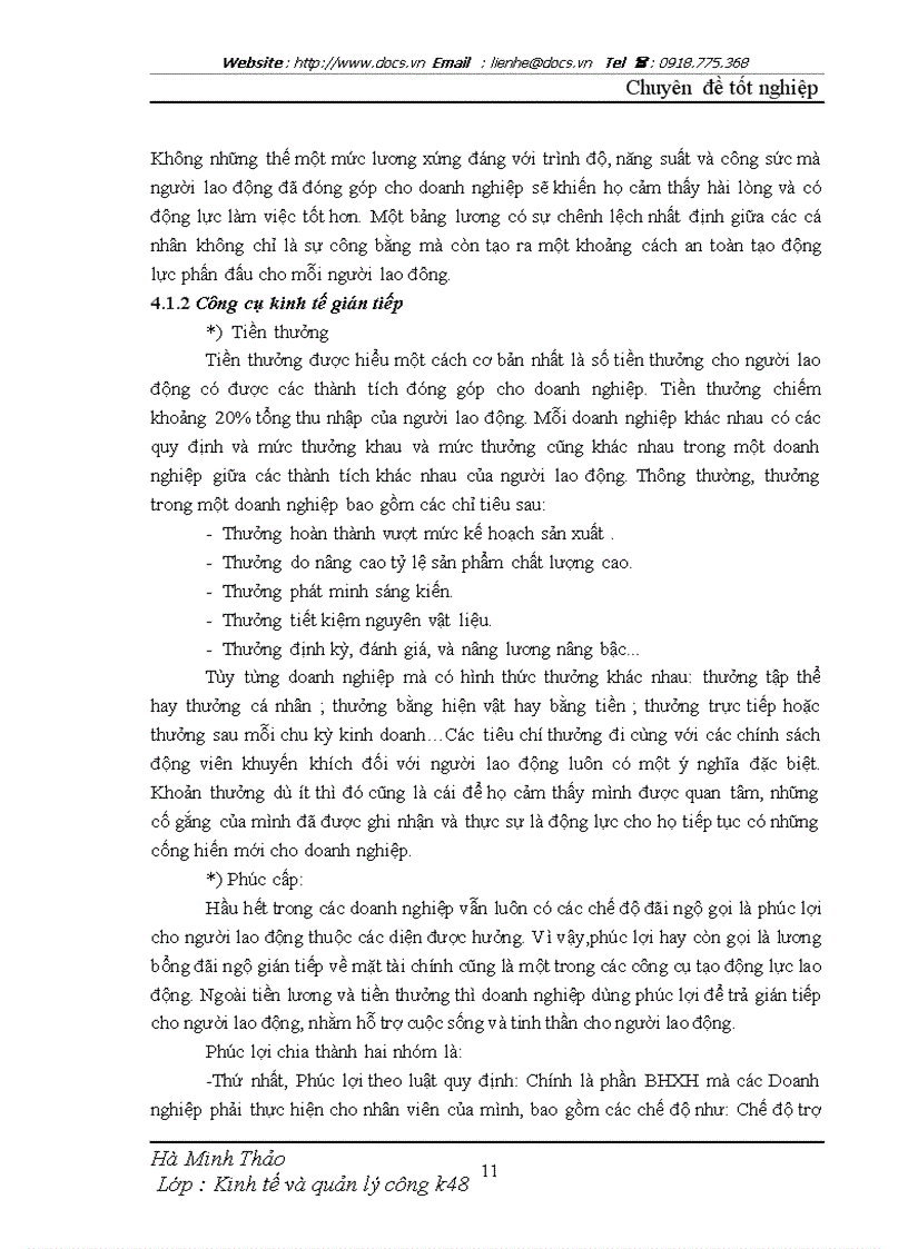image for page Một số giải pháp nhằm hoàn thiện các công cụ tạo động lực cho người lao động tại Công ty TNHH Thương mại Kỹ thuật Hồng Thủy