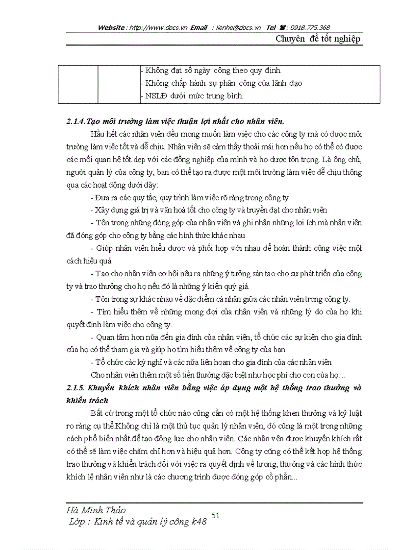 image for page Một số giải pháp nhằm hoàn thiện các công cụ tạo động lực cho người lao động tại Công ty TNHH Thương mại Kỹ thuật Hồng Thủy