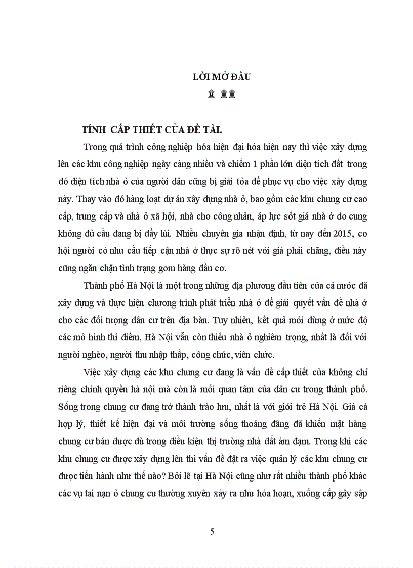 image for page Công tác quản lý các khu chung cư tại Hà Nội hiện nay thực trạng và giải pháp