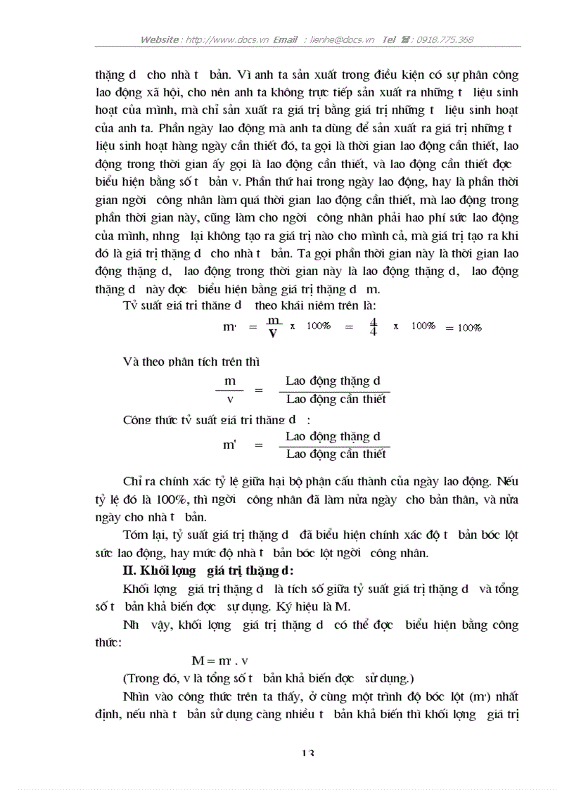 image for page Giá trị thặng dư là hòn đá tảng trong học thuyết kinh tế của Mác
