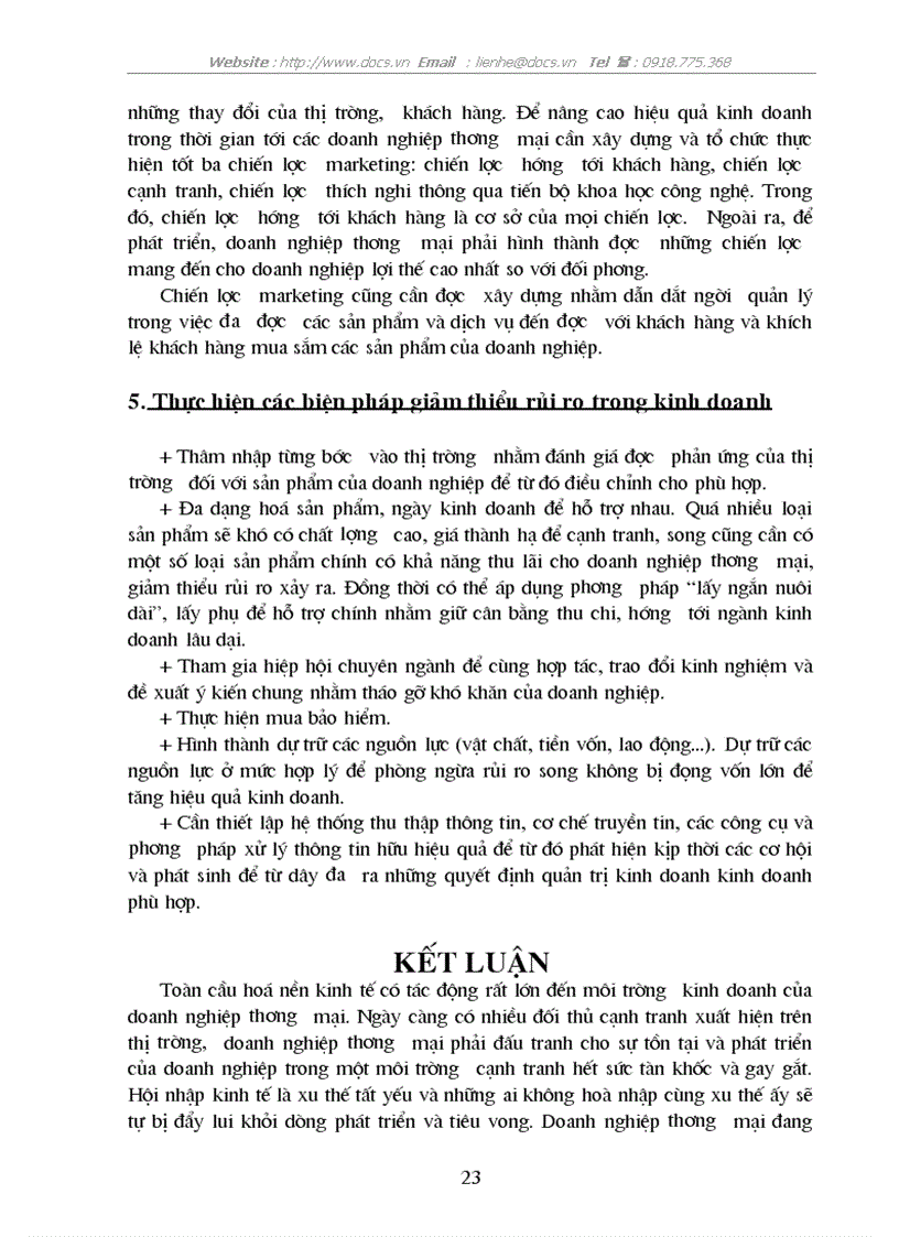 image for page Đổi mới hoạt động kinh doanh của doanh nghiệp thương mại trong quá trình hội nhập