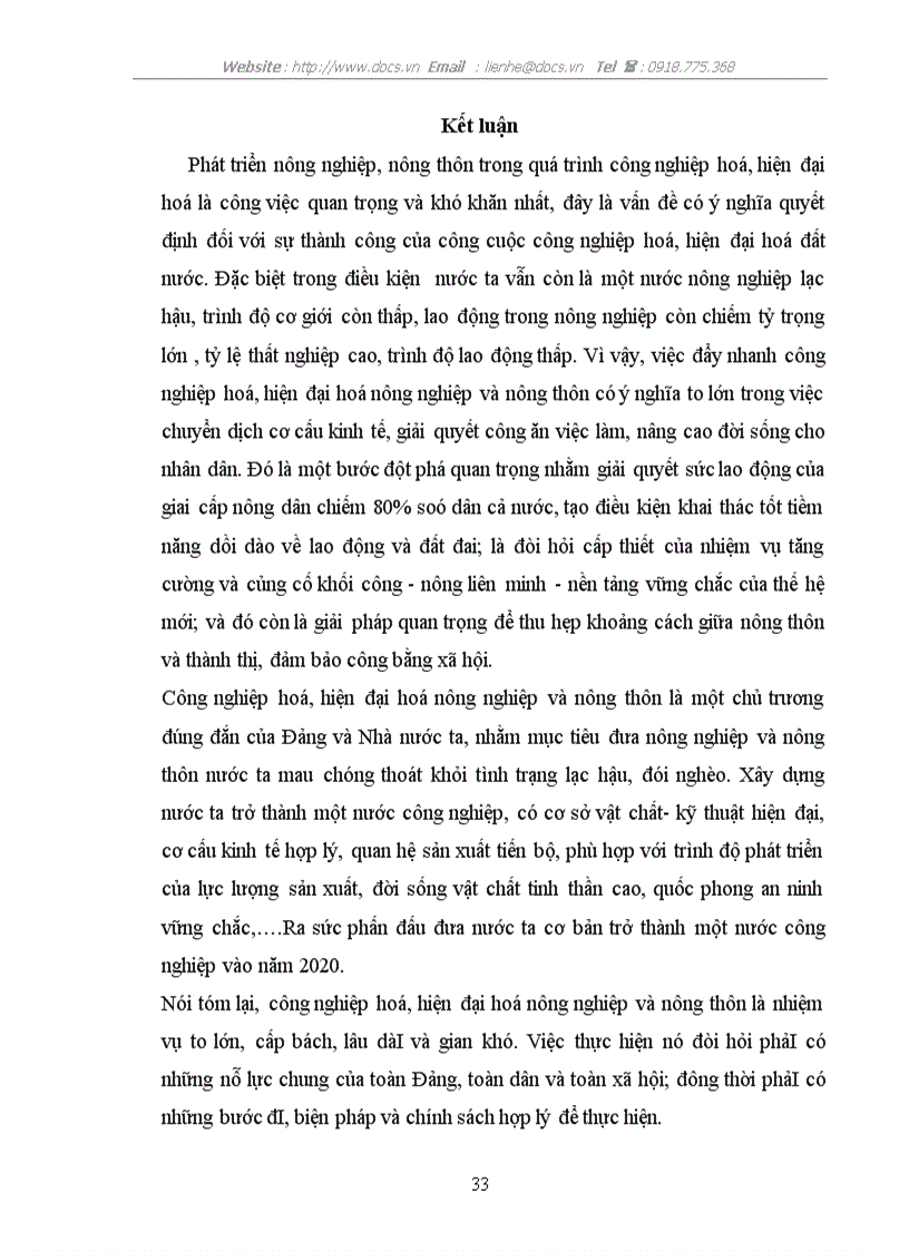 image for page Công nghiệp hóa hiện đại hóa nông nghiệp nông thôn