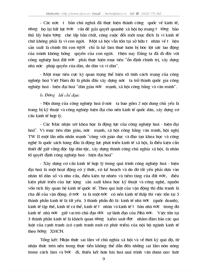 image for page Công nghiệp hoá hiện đại hoá và vai trò của nó đối với sự nghiệp xây dựng xã hội ở nước ta hiện nay