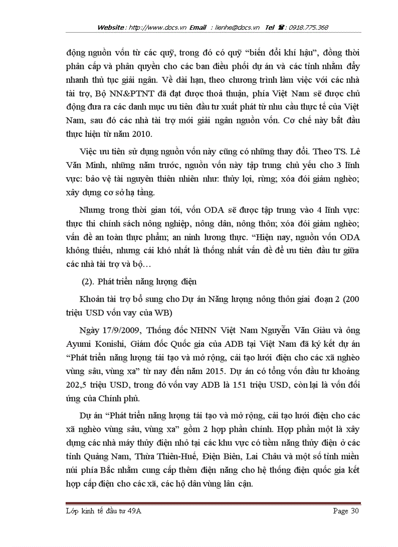 image for page Giải pháp thu hút và sử dụng nguồn vốn viện trợ ODA vào Việt Nam Thời kỳ 2005 2015