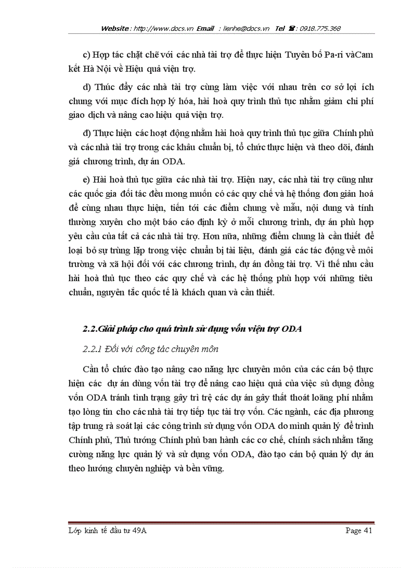 image for page Giải pháp thu hút và sử dụng nguồn vốn viện trợ ODA vào Việt Nam Thời kỳ 2005 2015