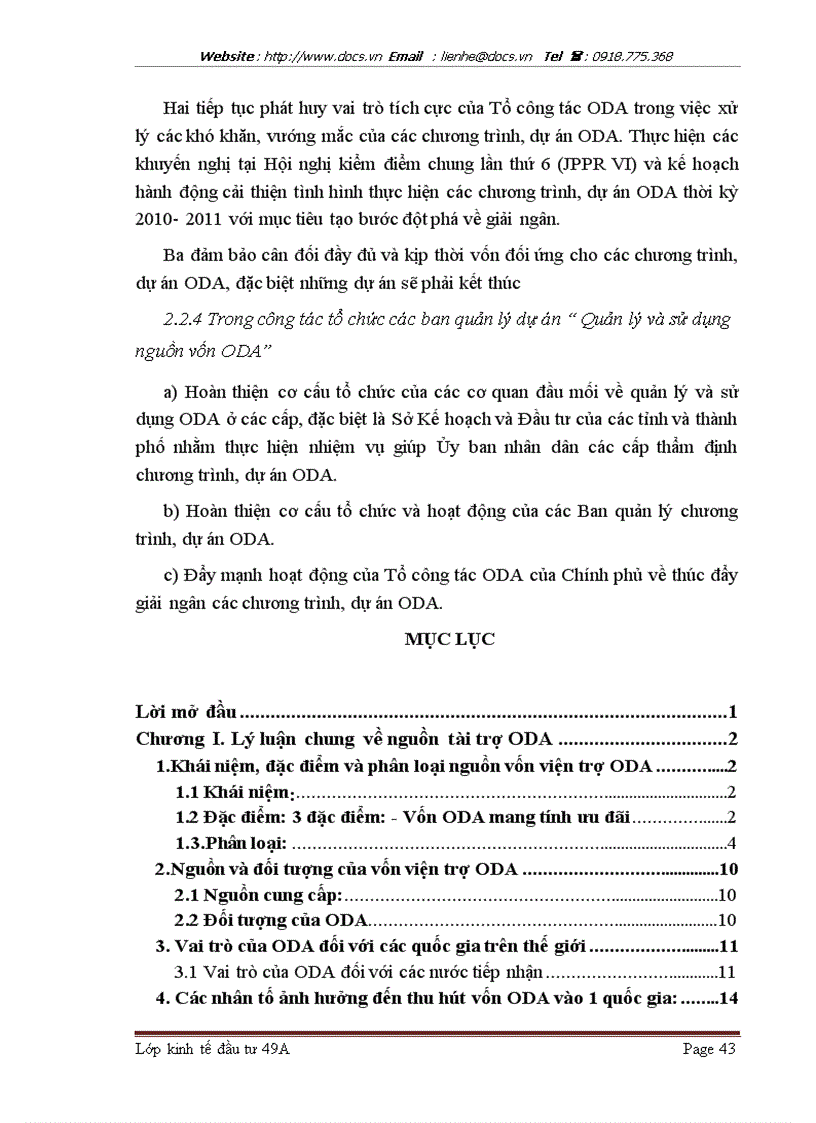 image for page Giải pháp thu hút và sử dụng nguồn vốn viện trợ ODA vào Việt Nam Thời kỳ 2005 2015