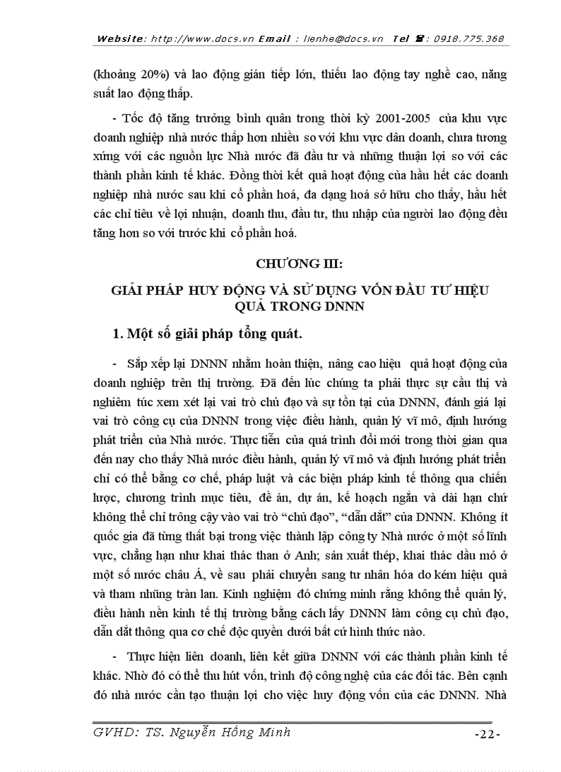 image for page Huy động và sử dụng vốn đầu tư hiệu quả trong các DNNN hiện nay