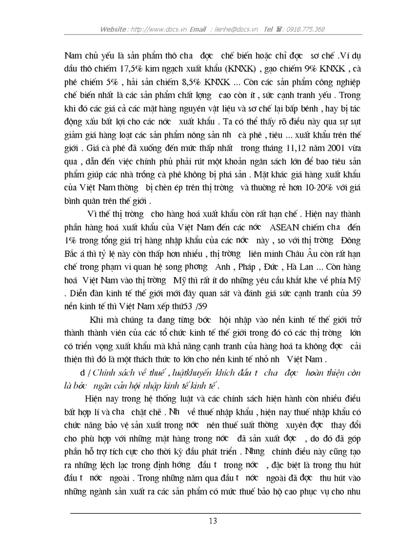 image for page Chủ động hội nhập kinh tế thế giới của VN