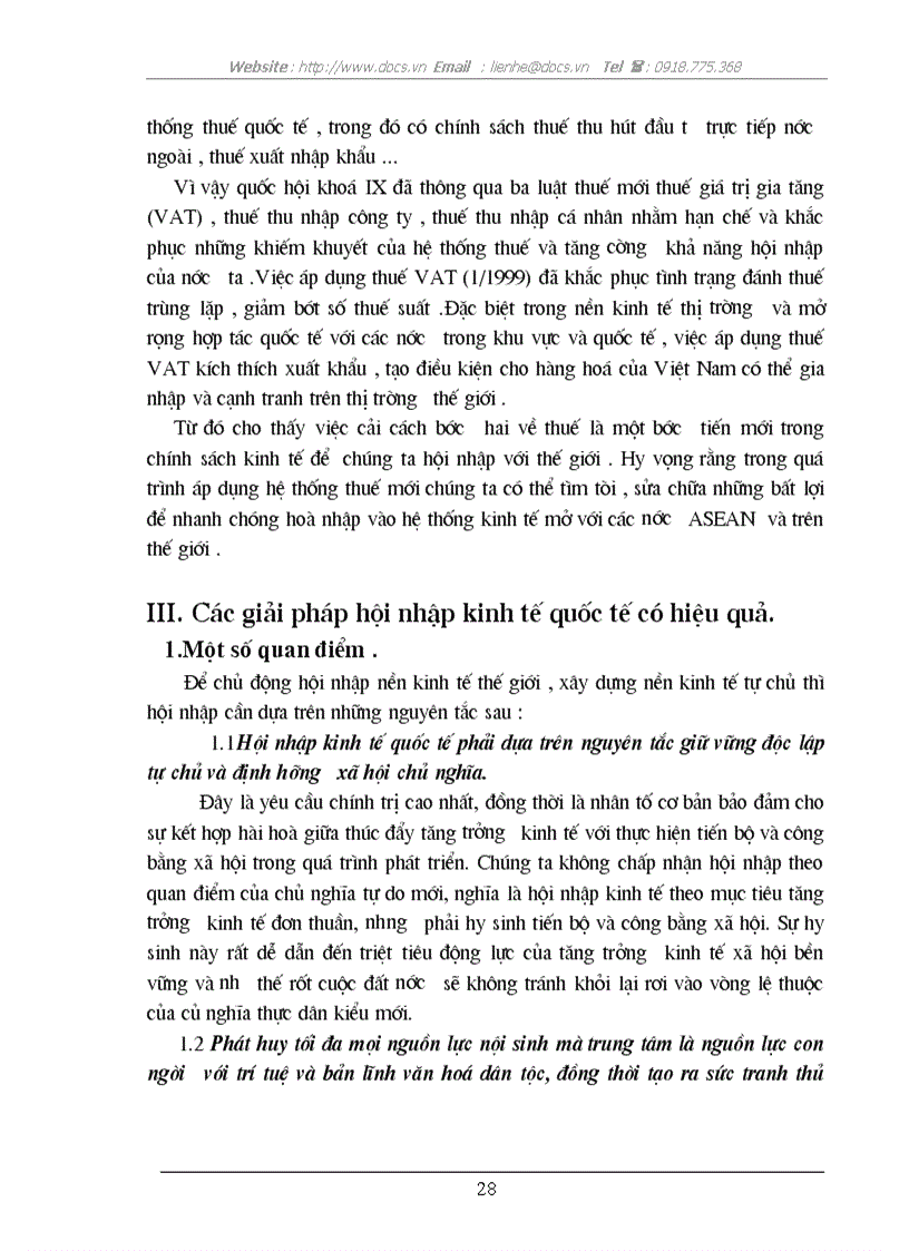 image for page Chủ động hội nhập kinh tế thế giới của VN