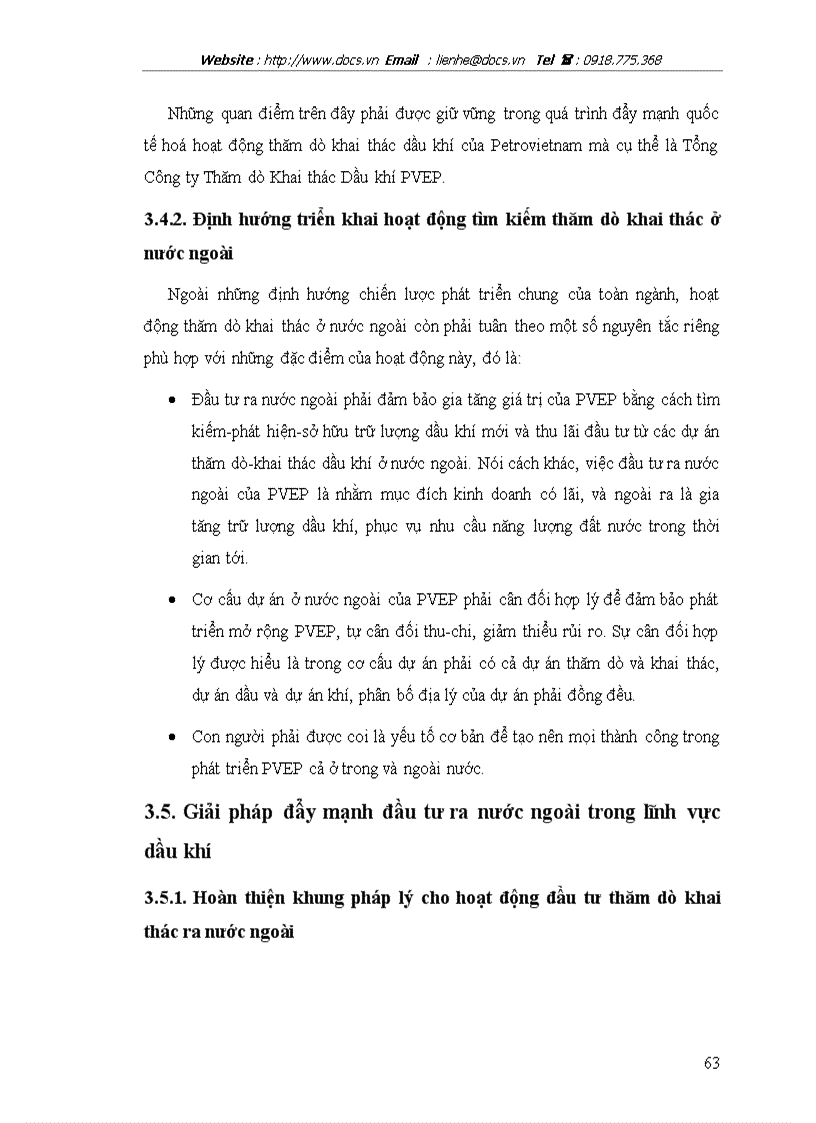 image for page Mở rộng hoạt động đầu tư ra nước ngoài trong lĩnh vực dầu khí Tổng C ty Thăm dò Khai thác dầu khí PVEP