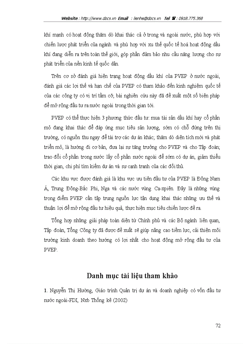 image for page Mở rộng hoạt động đầu tư ra nước ngoài trong lĩnh vực dầu khí Tổng C ty Thăm dò Khai thác dầu khí PVEP