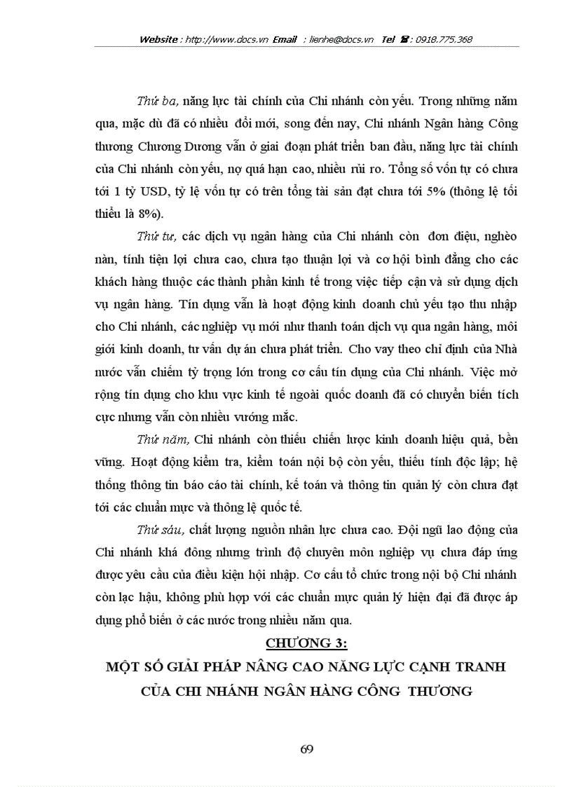 image for page Nâng cao năng lực cạnh tranh của chi nhánh Ngân hàng Công thương Chương Dương trong bối cảnh Việt Nam hội nhập kinh tế quốc tế
