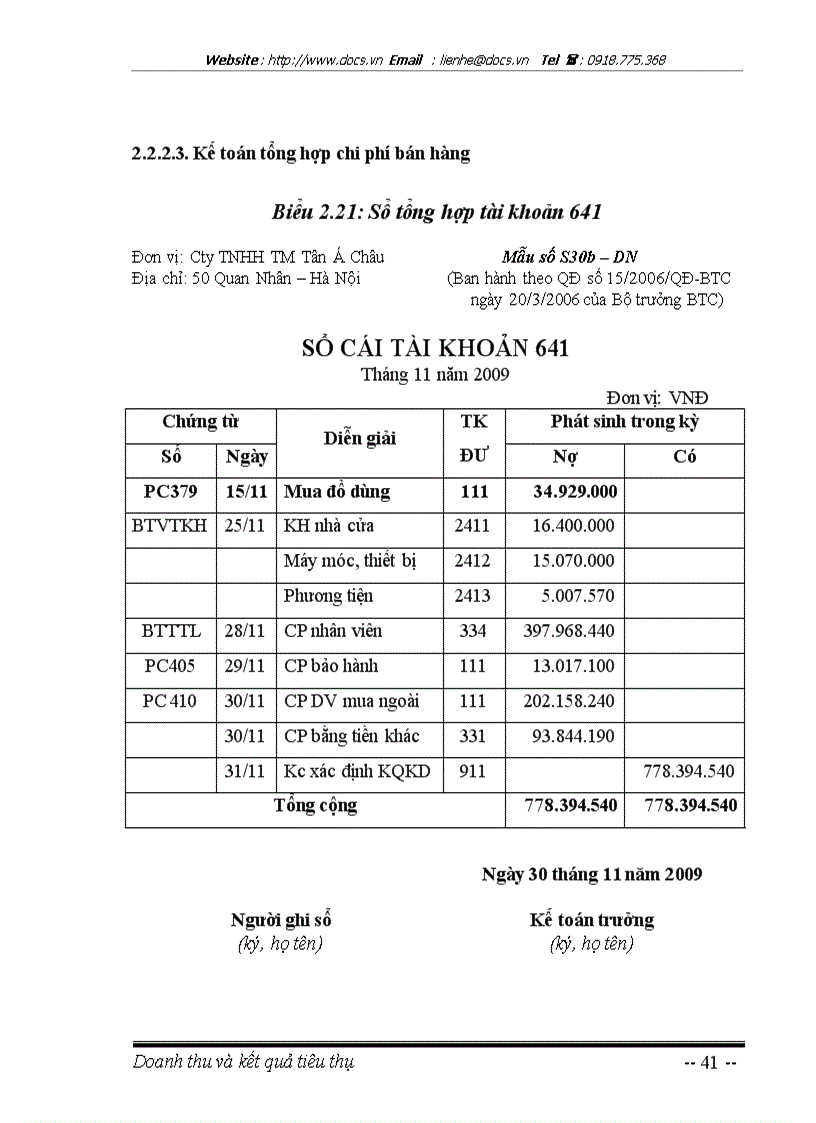 image for page Hoàn thiện kế toán doanh thu chi phí và kết quả kinh doanh tại Công ty TNHH Thương mại Tân Á Châu ko lý luận