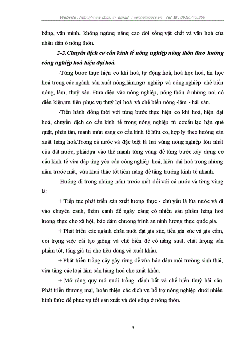 image for page Quá trình công nghiệp hoá hiện đại hoá nông nghiệp và nông thôn ở nước ta