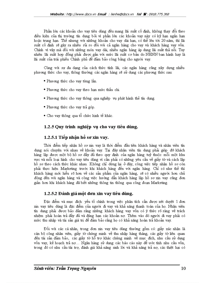 image for page Mở rộng cho vay tiêu dùng tại chi nhánh ngân hàng nông nghiệp và phát triển nông thôn Đống Đa