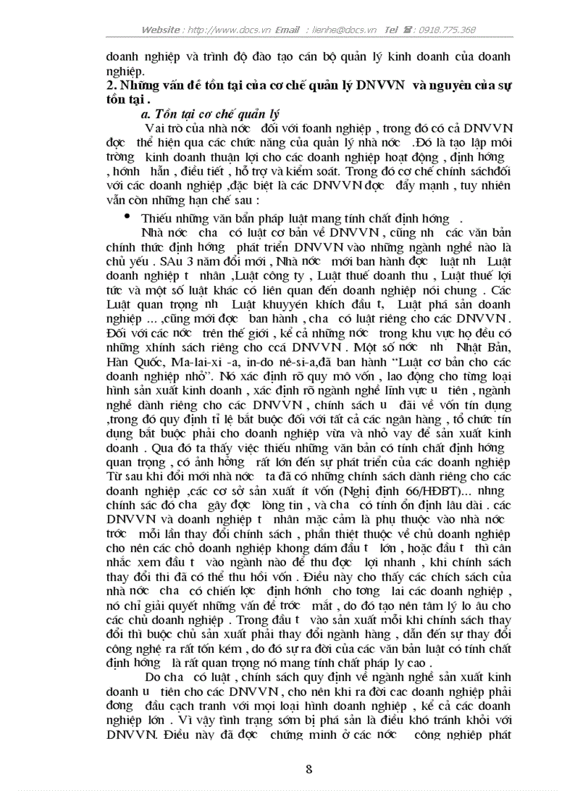 image for page Đổi mới cơ chế chính sách đối với doanh nghiệp vừa và nhỏ nhằm thúc đẩy sự phát triển của chúng ở việt nam hiện nay