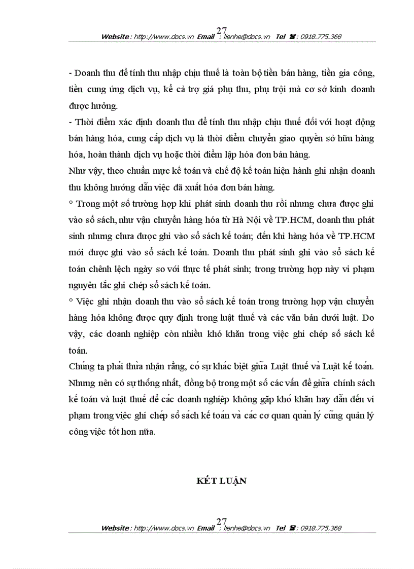 image for page Bàn về hạch toán doanh thu bán hàng