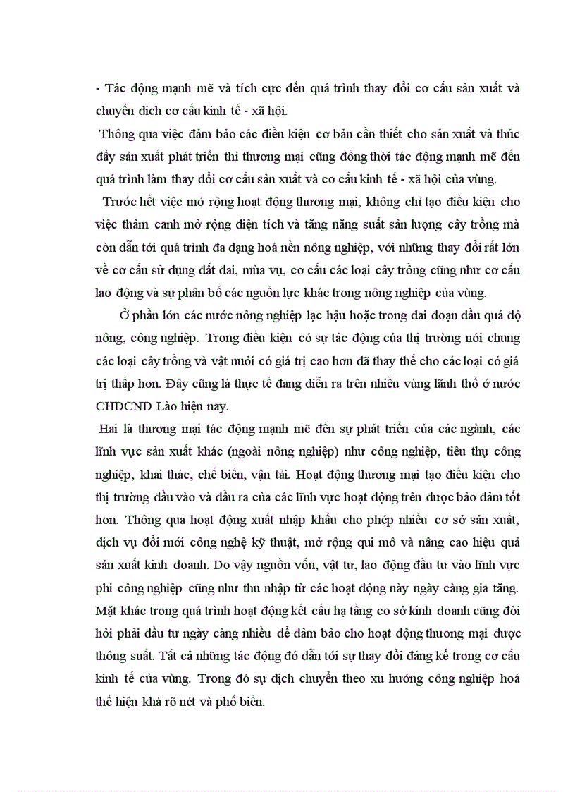 image for page Nghiên cứu tình hình thực hiện chiến lược thương mại của nước CHDCND Lào